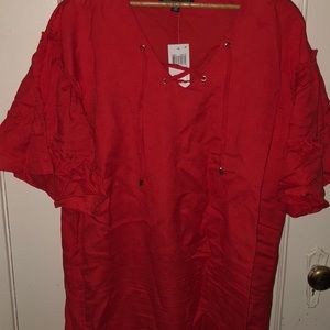 Red dress size 10 Lord & Taylor